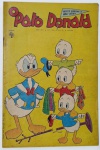 Gibi Antigo O Pato Donald  Edição Nº 1054 (Anos 70)  Editora Abril  Capa Donald e Sobrinhos