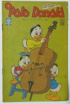 Gibi Raro O Pato Donald  Edição Nº 672 (Anos 60)  Editora Abril  Capa Sobrinhos com Violoncelo