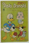 Gibi Antigo O Pato Donald  Edição Nº 744 (1966)  Editora Abril  Capa Abajur Quebrado