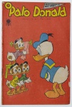 Gibi Raro O Pato Donald  Edição Nº 782 (1966)  Editora Abril  Capa Donald e Sobrinhos com Toalha