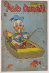 Gibi Raro O Pato Donald  Edição Nº 924 (1969)  Editora Abril  Capa Pescando no Barco