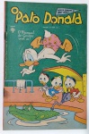 Gibi Antigo O Pato Donald  Edição Nº 1208 (1975)  Editora Abril  Capa Jacaré de Piscina