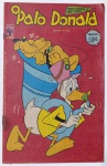 Gibi Antigo O Pato Donald  Edição Nº 1254 (1975)  Editora Abril  Selo 25 Anos / Capa com Pluto