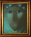 ALICE BRUEGGEMANN-  Óleo sobre tela, assinado no CID, emoldurado. Possui chachet da Galeria Tina Zappoli. Medidas da obra: 46x38cm e medida total com moldura 59x51cm.
