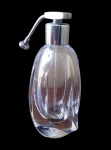 Perfumeiro em cristal frances Daum Nanci, assinado, França cerca de 1920, 14 cm