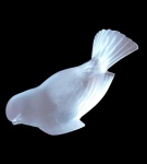 Passaro em cristal Lalique ou sabino ???, possui pequenos bicados,  9,5 x 13 x  6 cm
