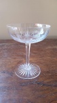 Cálice de champagne de  cristal Baccarat, 12 x 10 cm