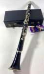 Clarinete Frances em caixa original, frabricado entre 1845 e 1882, Gautrot Aine - Acompanha conjunto de palhetas, 65 cm 