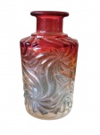 Perfumeiro Baccarat em cidro degrade  sem a tampa, reproduzido no catalogo da Baccarat