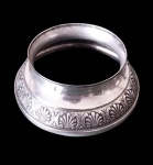 Base em prata de lei francesa contraste cabeça de minerva, 34 gramas, 8 cm de base e 6 cm de boca