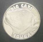 SERRA LEOA -FAUNA - 1 DOLLAR - 2020 - COUGAR - 38 mm