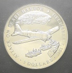 LIBERIA - 5 DOLLARS - AVIÕES - 2000 - FC