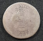 TRINIDAD - 1788 - 2 REALES COM CARIMBO - PRATA - MBC