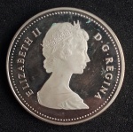 CANADA - PRATA - 1 DOLLAR - 1983 - PROOF