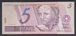 C271 - 1998 - PEDRO MALAN/GUSTAVO FRANCO - 5 REAIS - FE - CAT. R$ 200 - LEVÍSSIMOS AMARELOS