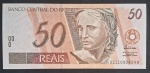 C309 - 1994 - FERNANDO HENRIQUE/PEDRO MALAN - 50 REAIS - FE - REPOSIÇÃO