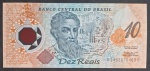 C332 - 2000 - 10 REAIS - POLÍMERO - PEDRO ALVARES CABRAL - PEDRO S. MALAN/ARMÍNIO FRAGA NETO - FE