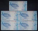 NOVIDADE - 5 NOTAS DE 2 REAIS - KE - HADAD/CAMPOS NETO - FE