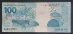 NOTA DE 100 REAIS - AA - MANTEGA/MEIRELLES - FE