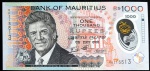 MAURICIO - POLÍMERO - 1000 RUPIAS - FE