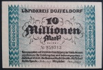 ALEMANHA - NOTGELD - 10 MILHÕES DE MARK - 1923 - MBC