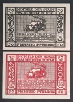 ALEMANHA - NOTGELD - 2 NOTAS DE 50 PFENNIG - 1920 - FE