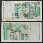 CROACIA - 5 KUNA - 2001 - FE