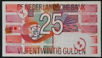 HOLANDA - 25 GULDEN - 1989 - MBC