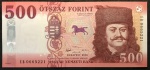 HUNGRIA - 500 FLORINS - FE - 2018