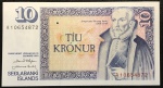 ISLANDIA - 10 KRONUR - FE - 1961 