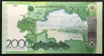 KAZAQUISTÃO - 2.000 TENGE - FE - 2012