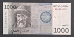 KIRGUISTÃO - 1000 SOM - FE