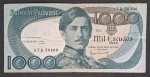 PORTUGAL - 1968 - 1000 ESCUDOS - MBC