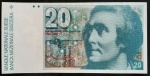 SUIÇA - 20 FRANCOS - SOBERBA