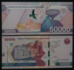UZBEQUISTÃO - 50.000 SUM - 2023 - FE