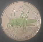 ALEMANHA - FAUNA - 5 EUROS - FE - LOUVA DEUS