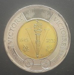 CANADA - 2 DOLLARS - 2020 - VITORIA DA II GUERRA - FC