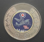 CANADA - 2 DOLLARS - 2024 - 50 AVIAÇÃO - FC