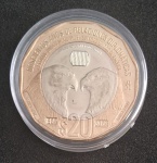 MEXICO - 20 PESOS BIMETÁLICA - 2022 - FC