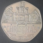 GIBRALTAR - 50 PENCE - 2022 - NATAL - REI CHARLES III - FC