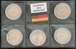 ALEMANHA - 2025 - SARRE - COMEMORATIVA - Série completa com todas as letras de emissão A-D-F-G-J - FLOR DE CUNHO