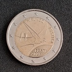 ESTONIA - 2023 - HIRUNDO RUSTICA - COMEMORATIVA - 2 EUROS - FC