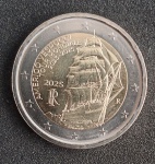 ITALIA - 2025 - AMERICO VESPUCCI - COMEMORATIVA - 2 EUROS - FC