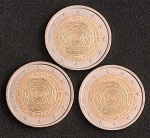 PORTUGAL - 2024 - 50 ANOS DO 25 DE ABRIL - COMEMORATIVA - 2 EUROS - 3 MOEDAS - FC