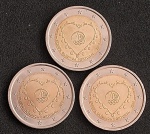 PORTUGAL - 2024 - EQUIPA OLIMPICA PORTUGAL - COMEMORATIVA - 2 EUROS - 3 MOEDAS - FC