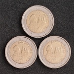 SAN MARINO - 2024 - 2 EUROS - 3 MOEDAS FC
