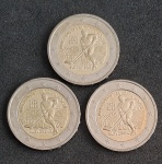SLOVENIA - 2025 - CAMPEONATO EUROPEU DE HOQUEI - COMEMORATIVA - 2 EUROS - 3 MOEDAS - FC