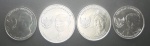 INDONÉSIA - 2016 - 4 MOEDAS EM SÉRIE - FC