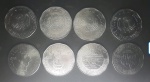 BOLIVIA - 2017 - 4 MOEDAS DIFERENTES - 2 BOLIVARES CADA - FC