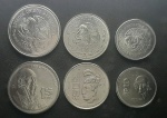 MÉXICO - SÉRIE COM 3 MOEDAS - FC